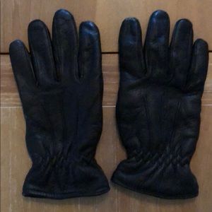 Men’s leather winter gloves
